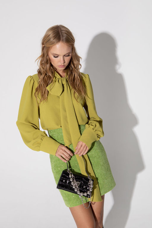 Блуза Pirs 5040 лаймовый  фото 6