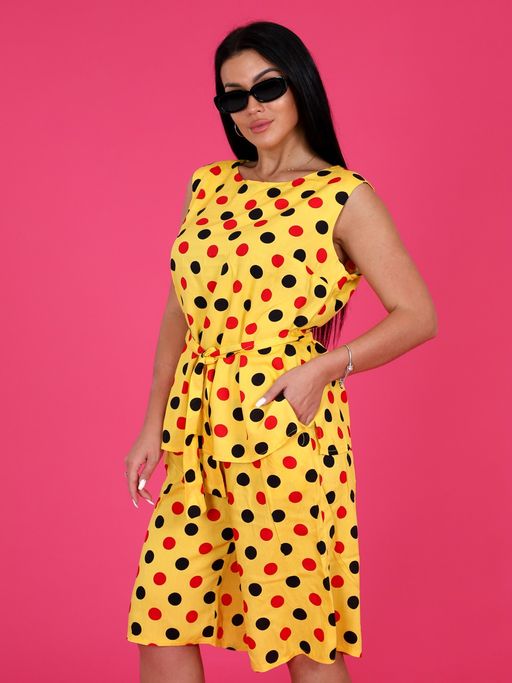 ЖК-449 ЖЕНСКИЙ КОСТЮМ (Желтый) - А-дина фото 6