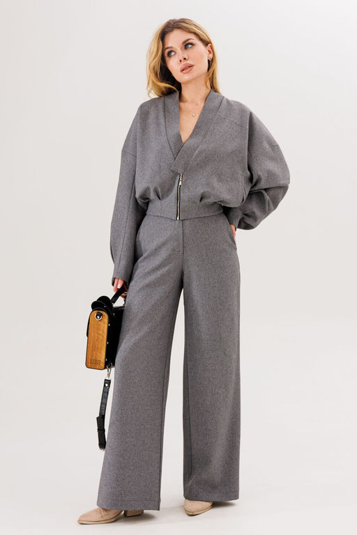 Костюм AmberA 2019 серый  фото 7