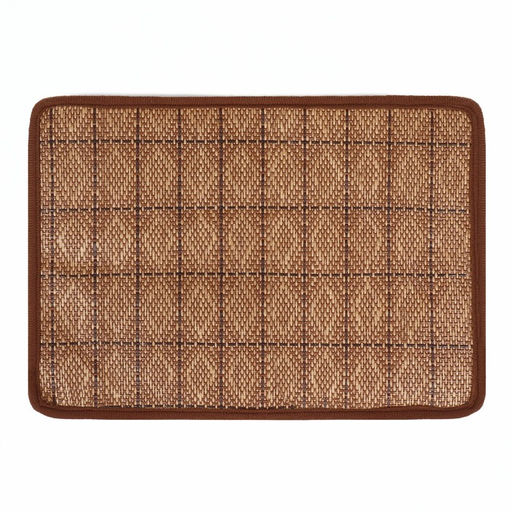 Коврик для отдыха животных, двусторонний (флис+ротанг), 40 х 30 см, сиреневый - Пижон фото 5