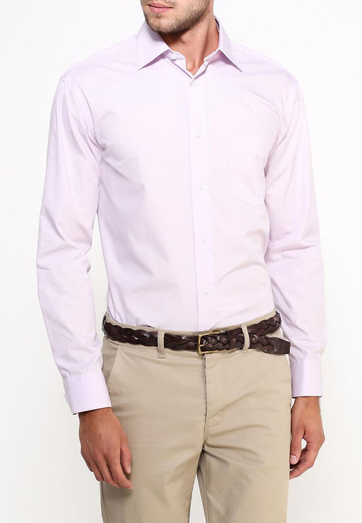 Сорочка мужская длинный рукав GREG 710/399/LIL/Z  фото 6