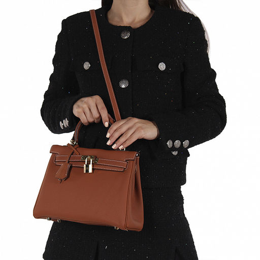 Сумка 25KLVG b.brown Vitelli Grassi