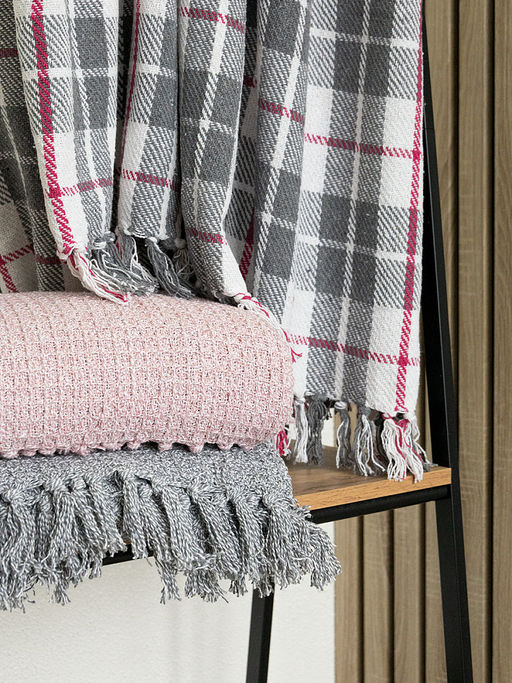 Покрывало 200х220 серый Хлопок 100% - Denastia фото 7