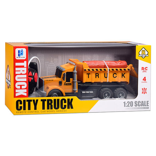 Машина "Лесовоз" р/у, 27 MHz, в коробке