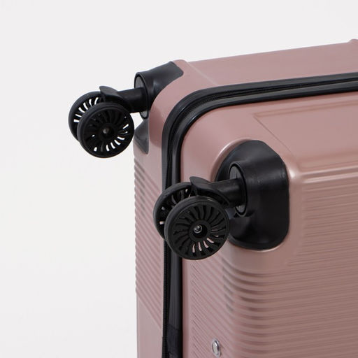 Чемодан большой 28 кодовый замок, цвет розовый - Simaland фото 8