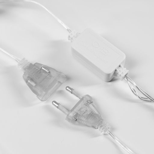 Гирлянда Нить 2.5 м с насадками Подарки, IP20, прозрачная нить, 10 LED, свечение белое, 220 В - Luazon lighting фото 6