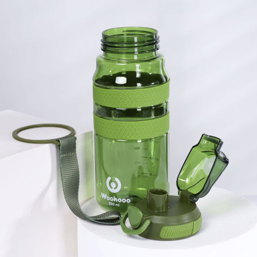 Бутылка для воды спортивная Woohooo H2O цвет Khaki 850 ml - Галеонтрейд фото 3