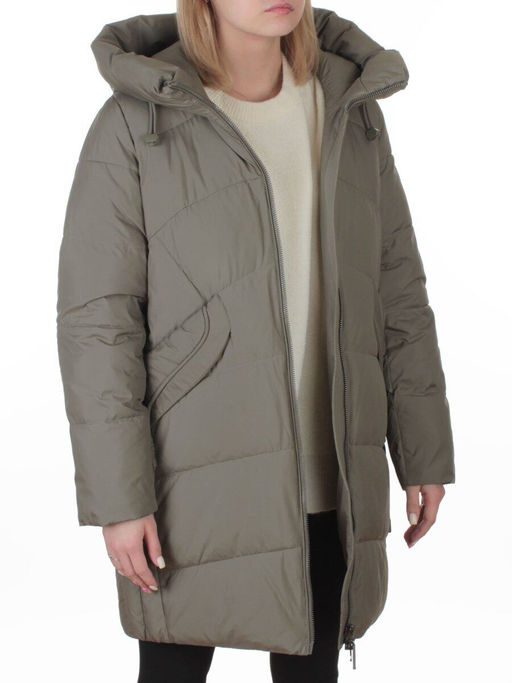 A622 OLIVE Куртка зимняя женская (200 гр. био-пух)