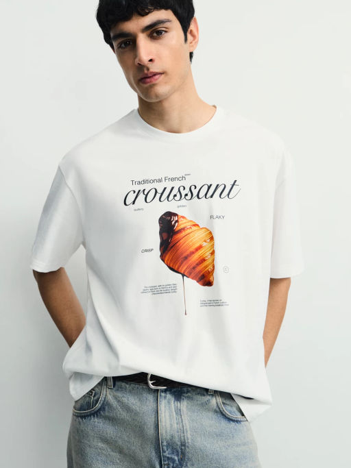 Футболка с принтом / Zarina