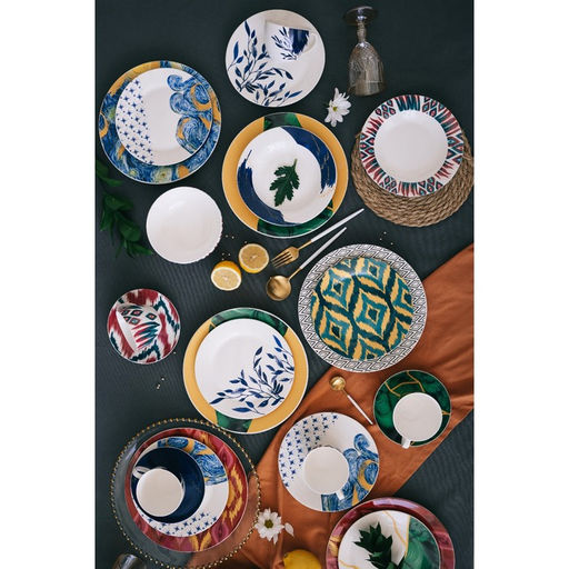 Тарелка глубокая Доляна Askım, 340 мл, d=20 см, фарфор