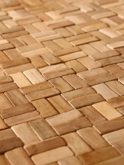 Коврик из тикового дерева, 200×100×0.7 см