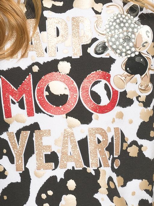 PELICAN, толстовка для девочек, Белый  фото 4