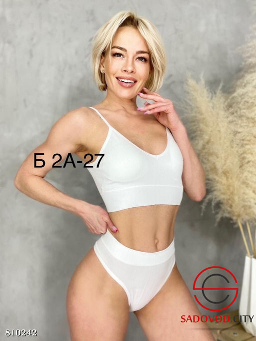 Комплект белья с женским топом и трусами - Bruno фото 4