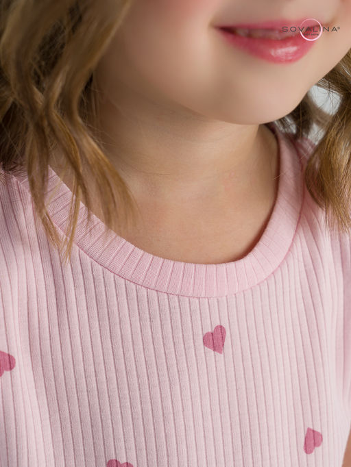 Платье Лето лапша сердца на розе - Sovalina фото 29