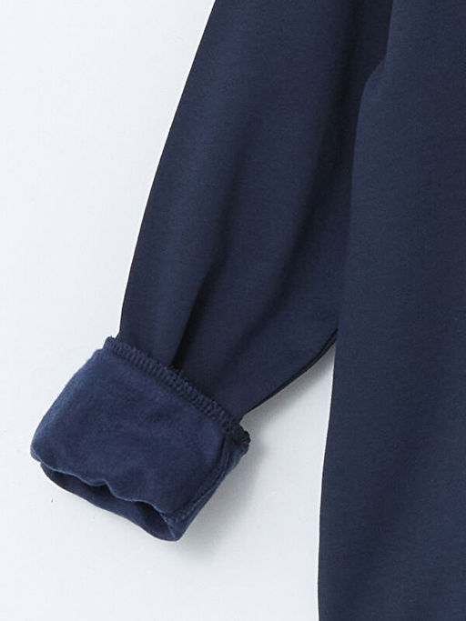 Kap??onlu Real Madrid Bask?l? Erkek ?ocuk Sweatshirt - Waikiki фото 3