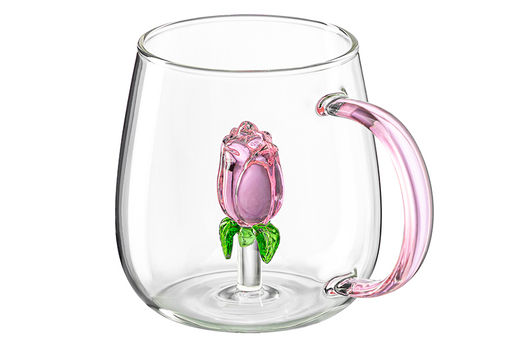 Кружка 450 мл 12*8,8*9 см Роза - Elan gallery фото 5