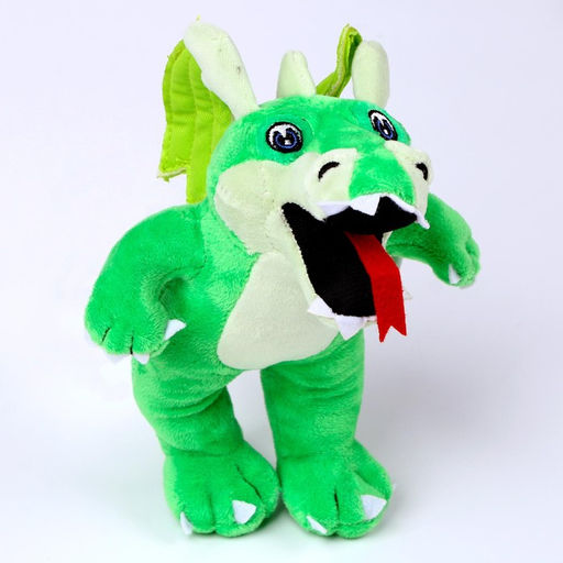 Мягкая игрушка Дракон, в полный рост, 21 см, цвет зелёный - Simaland фото 2