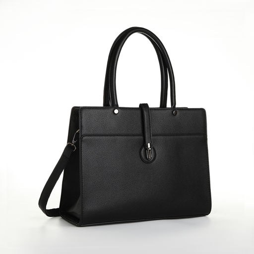 Сумка женская тоут, на молнии, цвет серый - Simaland фото 3