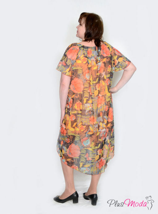 Платье Модель №12А размеры 54, 56 - Plusmoda фото 5