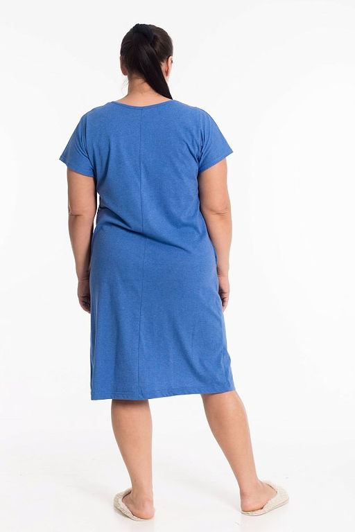 Халат М325151Па индиго - Елена фото 3