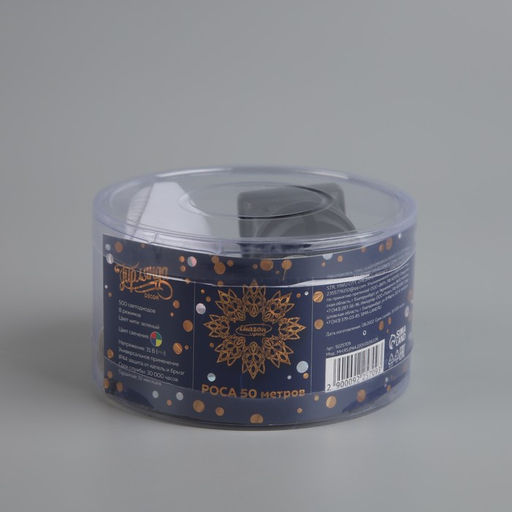 Гирлянда Нить 50 м роса, IP44, зелёная нить, 500 LED, свечение мульти, 8 режимов, 31 В - Luazon lighting фото 4