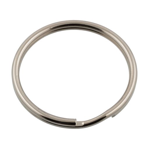 Фурнитура металл Gamma GH 107/30 Кольцо для ключей d внутр. 30 мм 20 шт в пакете №04 под никель