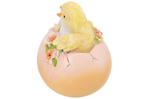 Фигурка декоративная 9,5*7,5*9,5 см "Цыплята и яйцо"