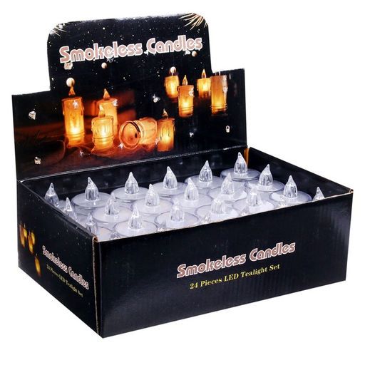 Цена за 36 шт. Свеча светодиодная «Вдохновение», горит жёлтым