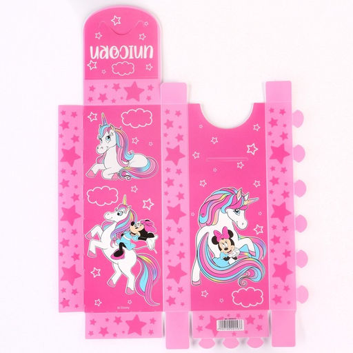 Цена за 5 шт. Пенал-футляр пластиковый, 75х195х25 мм, сборный, Минни Маус и единорог - Disney фото 6