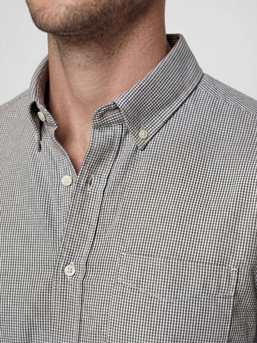 Regular Fit Desenli Erkek G?mlek