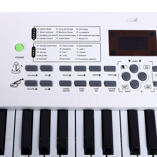 Синтезатор Музыкальный мир, 61 клавиша, с микрофоном и адаптером - Simaland фото 4