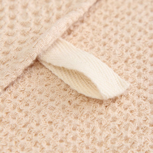 Полотенце кухонное SL HOME Linen, бежевое, однотонное, 38×65 см