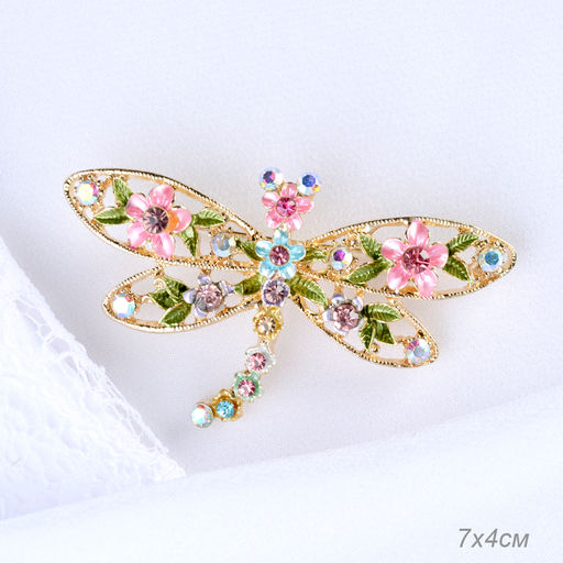 Брошь Стрекоза / GM273-9 /уп 24/ золото