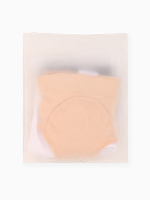 Топы бесшовные MINAKU, набор 3 шт., размер 52, цвет белый, чёрный, бежевый