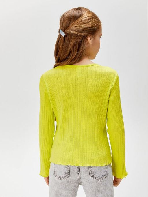 ACOOLA / Джемпер детский для девочек Magni лайм  фото 3