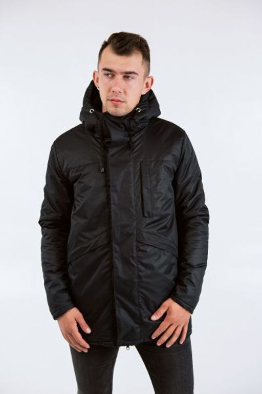 Парка мужская Мембрана темно-серый