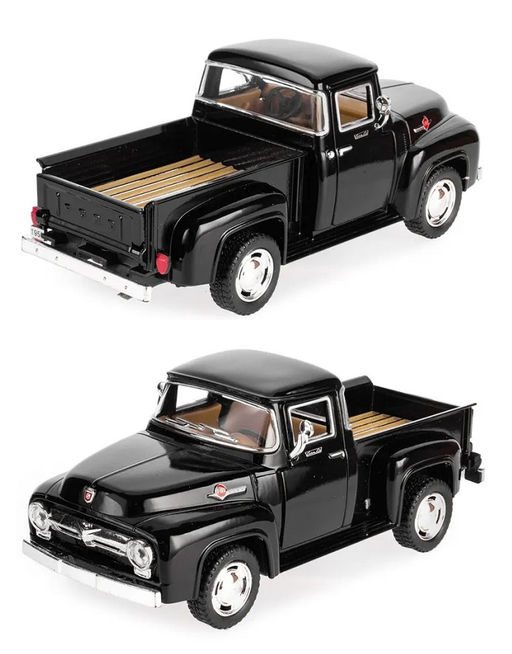 Kinsmart. Модель арт.KT5385W/4 "Ford F-100 Pickup 1956" 1:38 (черная) инерц.