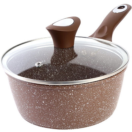 25075 Ковш алюм. 1,7л 18см с.кр МРАМОР/КРОШКА(х6) - Mayer&boch фото 2