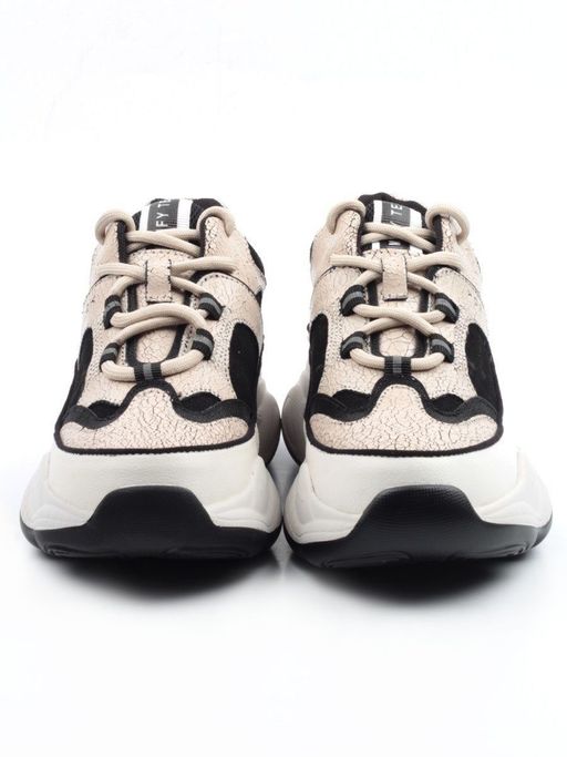 05-FDSJ01-1P BLACK Кроссовки женские (натуральная кожа, текстиль) - Фабричный китай фото 9