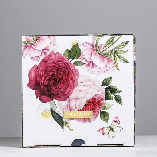 Коробка?пенал, упаковка подарочная, Present, 15?15?7 см