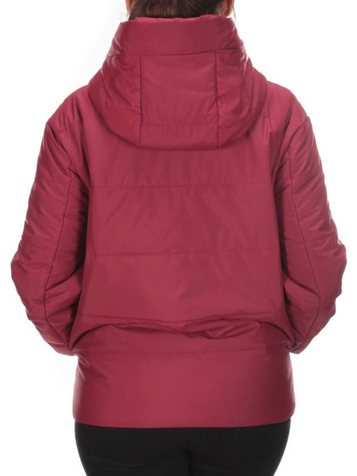2255 WINE Куртка демисезонная женская Flance Rose (100 гр. синтепон)