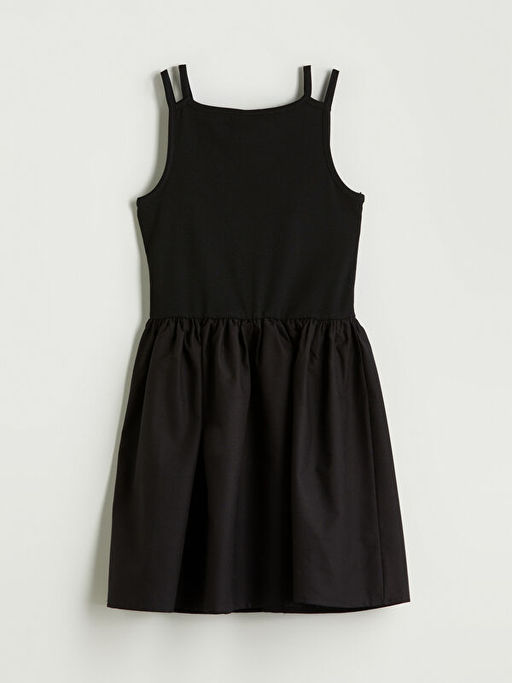 U Yaka K?z ?ocuk Elbise