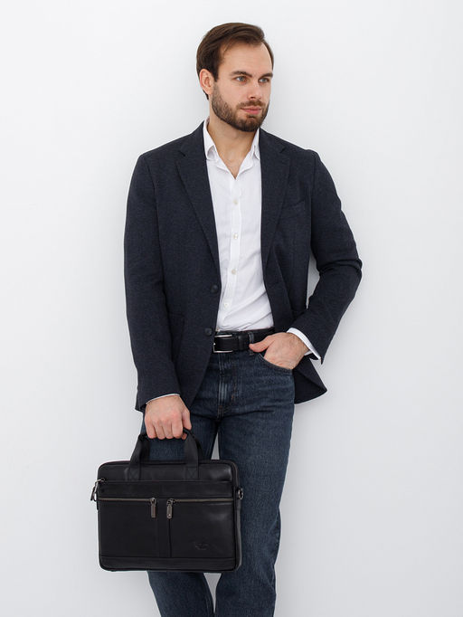 Портфель 33773Z black Zinimsk