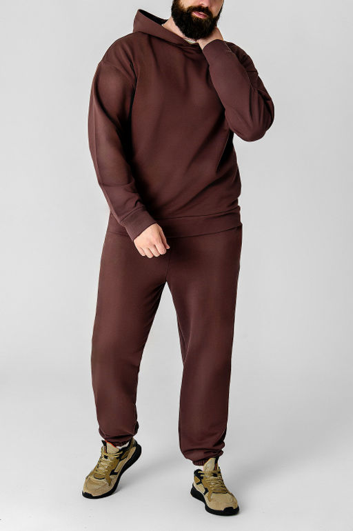 Арт. 651-01/2 Костюм с брюками мужской 48-58 (6 шт) Цвет:шоколад - Идеал фото 3