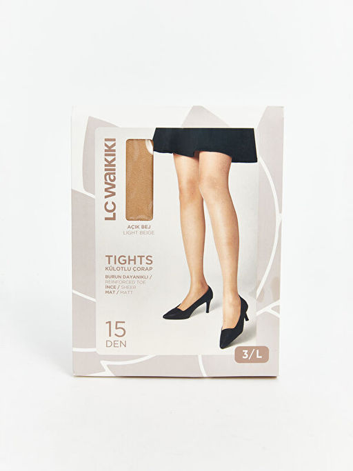 15 Denye Mat Kad?n K?lotlu ?orap