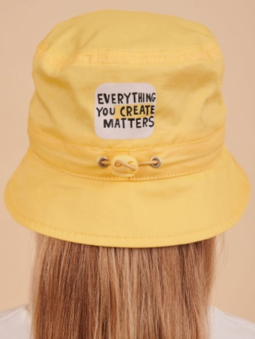 PELICAN, панама детская, Желтый фото 2