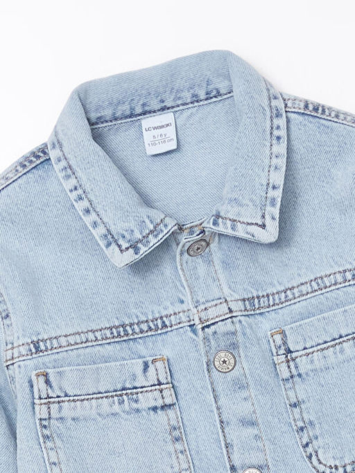 Basic Erkek ?ocuk Jean G?mlek