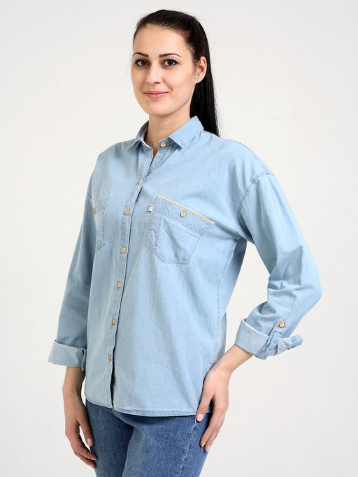 Рубашка женская _ 17346 - F5 фото 2