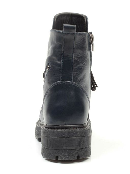 04-926-LACI DARK BLUE Ботинки зимние женские (натуральная кожа, натуральный мех) - Фабричный китай фото 12