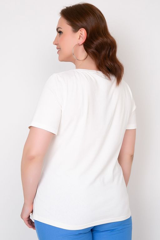 футболка блуза 95% хлопок, 5% эластан - Prima linea фото 4